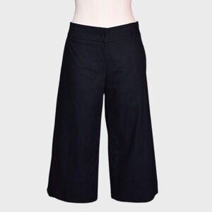 Trina Turk Cotton Wide Leg Cropped Pants